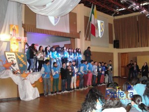 Destacada presencia de jóvenes de Santa Marta de Vallenar en encuentro nacional de pastorales