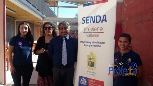 Senda Vallenar participa en feria preventiva en Colegio Cristiano Bethel