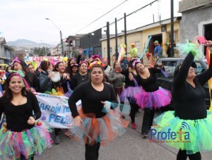 Vecinos de Huasco participaron en el Carnaval por la Vida