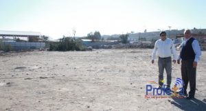 Alcalde de Vallenar visita terreno donde se construirá futura Escuela Municipal de Gimnasia
