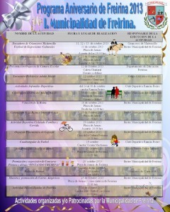 Actividades de Aniversario