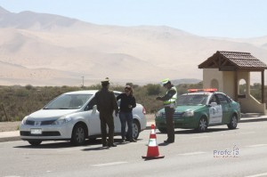 Carabineros carretera atacama