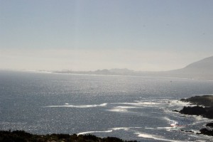 Punta alcalde al fondo Guacolda.