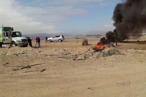 Autoridades solucionan retiro de basura en Vallenar mientras dure la movilización