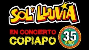 Sol y Lluvia celebrará su cumpleaños número 35 con multitudinario concierto en Copiapó