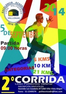 Todos invitados a participar de la 2da versión de la Corrida por la Salud y la Amistad en Vallenar