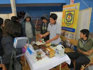 Alumnos de Vallenar comparten experiencias en Feria Científica Escolar organizada por el Liceo Pedro Troncoso Machuca