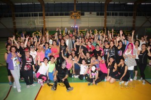 Mujeres de Vallenar disfrutaron de la zumba halloween