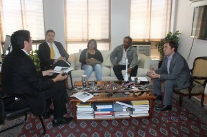 Alcalde y Dirigentes sociales de Freirina se reunieron con Subsecretario de telecomunicaciones