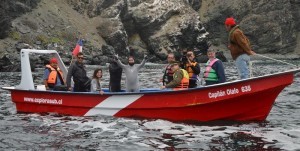 CON SALIDAS AL MAR EN BOTE SE DIO INICIO A LA TEMPORADA DE AVISTAMIENTO DE CETÁCEOS EN CHAÑARAL DE ACEITUNO