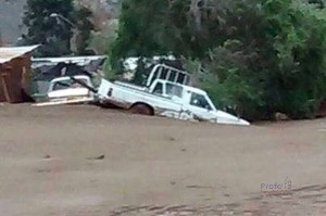 Direccion Meteorologica de Chile Cinco viviendas fueron arrastradas por el agua en Alto del Carmen 7