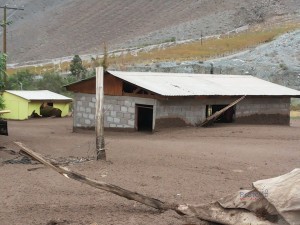 Romina Segovia Campillay Cinco viviendas fueron arrastradas por el agua en Alto del Carmen