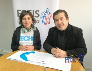 FOSIS y TECHO comprometen trabajo conjunto