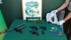 10 DETENIDOS POR PORTE ILEGAL DE ARMAS EN VALLENAR