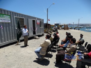 Instalan oficina para la atención de carabineros en Caleta Chañara de Aceituno