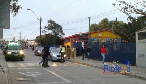 EN HUASCO CARABINEROS RESGUARDA SEGURIDAD DE ESCOLARES