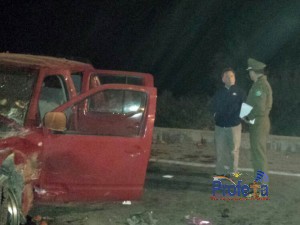 Fiscalía indaga causas de fatal accidente en que murieron dos personas