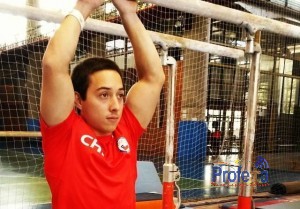 Joven vallenarino participará de mundial de gimnasia junto a Tomás González
