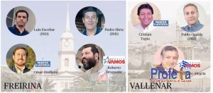 Las 36 cartas electorales que buscan el cupo de alcalde en Atacama