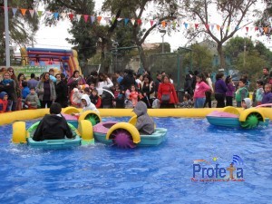 Magia, baile y regalos marcaron el Día de los niños y niñas en Vallenar