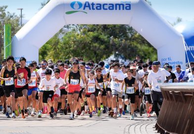 Alrededor de 800 personas llenaron de energía la Corrida Familiar Nueva Atacama 2025