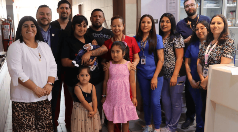 HOSPITAL PROVINCIAL DEL HUASCO CELEBRA EL NACIMIENTO DEL PRIMER BEBÉ DE 2026